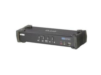 ATEN KVM switch CS-1764A DVI, 4PC, 2xUSB hub, Audio