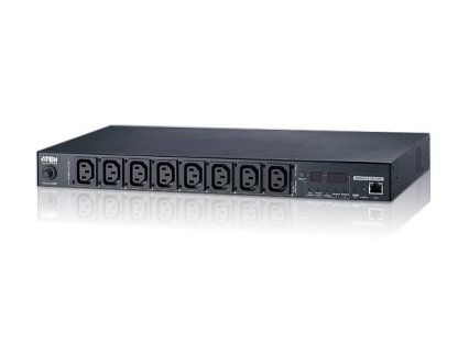 ATEN PE7108 eco PDU 15A/10A 8 výstupu 1U s měřením zásuvek