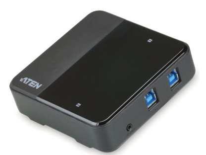 ATEN USB 3.0 Gen1 přepínač periferií 2:4, 2xB-4xA, 2xF/4xF (US-234)