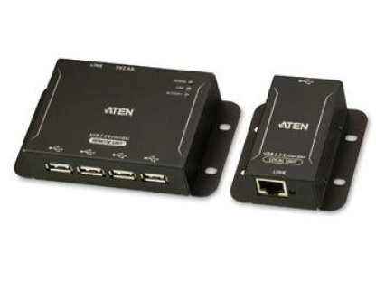 ATEN USB extender na 50m přes jeden kabel po Cat5, A-4xA, M/4xF, hub (UCE-3250)