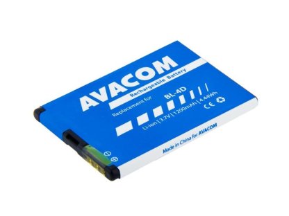 AVACOM baterie do mobilu Nokia E7, N8 Li-Ion 3,7V 1200mAh (náhrada BL-4D)
