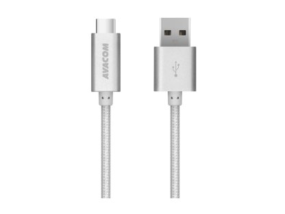 AVACOM kabel USB 3.0, A-C, M/M, propojovací, 1m, stříbrný (DCUS-TPC-100S)