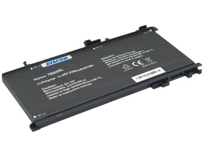 AVACOM náhradní baterie HP Omen 15-ax, Pavilion 15-bc series TE03XL Li-Pol 11,55V 5300mAh (NOHP-TE03XL-61P)