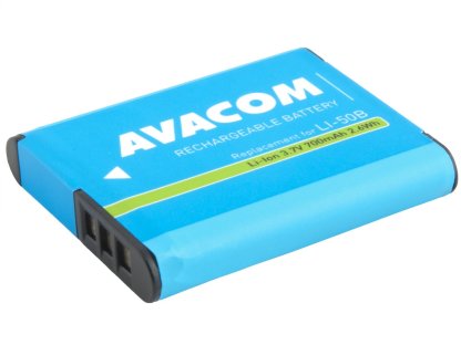 AVACOM náhradní baterie Olympus Li-50B Li-Ion 3.7V 700mAh 2.6Wh (DIOL-LI50-533)