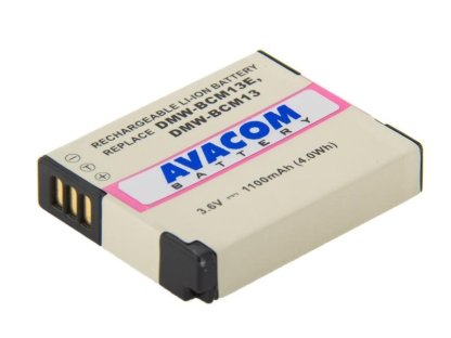 AVACOM Panasonic DMW-BCM13, BCM13E Li-Ion 3.6V 1100mAh 4Wh