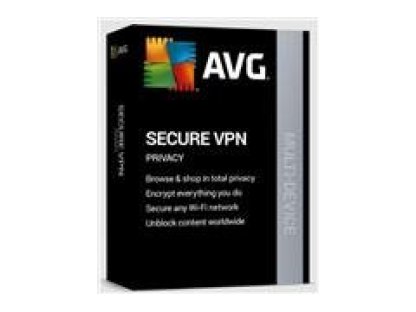 AVG Secure VPN (10 zařízení, 1 rok) ESD