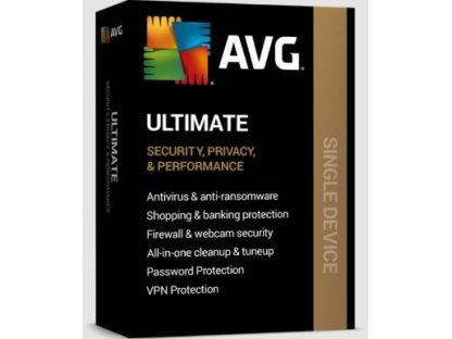 AVG Ultimate Windows (1 PC, 1 rok) prodloužení ESD