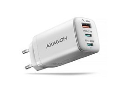 AXAGON ACU-DPQ65W GaN nabíječka do sítě 65W, (ACU-DPQ65W)