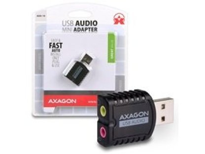 AXAGON - ADA-10 USB2.0 - stereo audio MINI adapter (ADA-10)