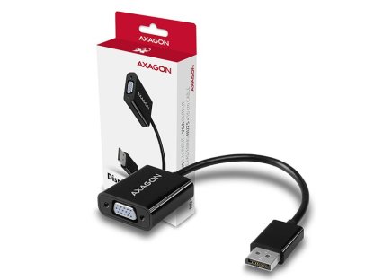 AXAGON adaptér DisplayPort-VGA, M/F (RVD-VGN)