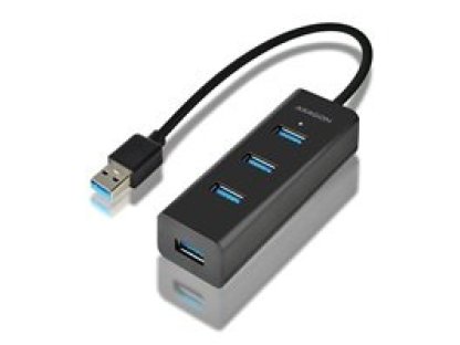 AXAGON USB 3.0 hub HUE-S2B, A-4xA, M/4xF, 0,3m (HUE-S2B)