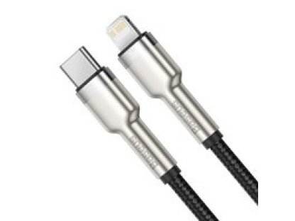 BASEUS CATLJK-01 Kabel USB-C (M) - Lightning (M) 0.25 m cerná (CATLJK-01)