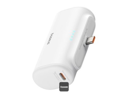 Baseus power banka 5000mAh 20W USB-C bílá (6932172659516)