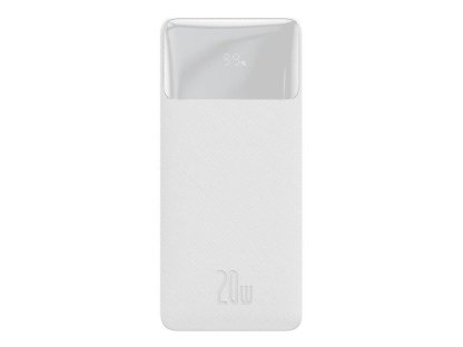 Baseus power banka Bipow 10000mAh 20W bílá (6932172618315)