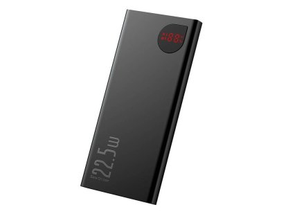 Baseus PPAD070001 Adaman 22.5W Quick Charge Powerbanka 10000mAh Black (6932172618292)