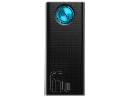 Baseus PPLG000101 Amblight Digital Display Powerbanka 30000mAh 65W Black (6932172613600)