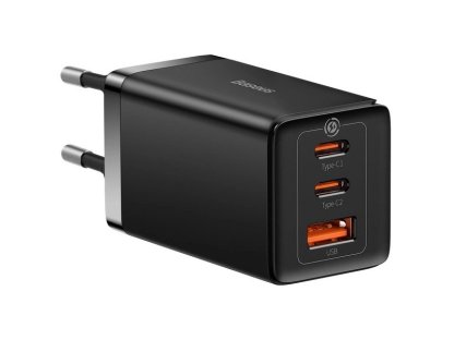 BASEUS Rychlonabíječka do sítě GaN5 Pro 65W EU cerná (6932172617523)