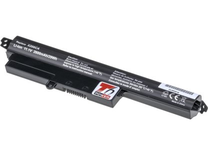 Baterie T6 Power Asus X200CA, X200LA, X200MA, F200CA, F200LA, F200MA, R200CA, 2600mAh, 29Wh, 4cell (NBAS0094)