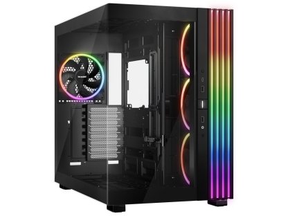Be quiet! skříň LIGHT BASE 900FX / ATX / ARGB pásek / 4x140mm ARGB fan / 2xUSB 3.0 / USB-C / panoramatická / černá (BGW71)