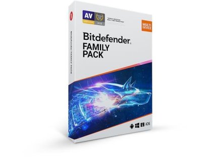 BITDEFENDER Family pack pro domácnost (15 zařízení, 1 rok) ESD