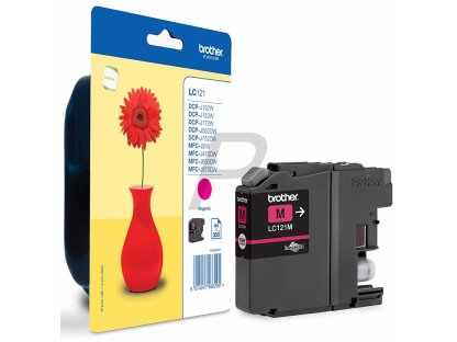 BROTHER cartridge LC-121M magenta
