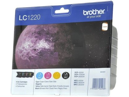 BROTHER cartridge LC-1220VALBP ( Multipack Black + three colors )