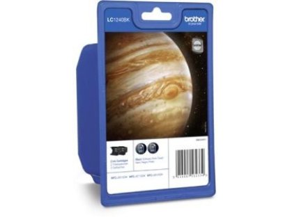 BROTHER LC-1240 BKBP2  - inkoust multipack-2xčerná