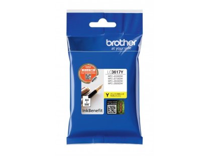 Brother LC-3617Y originální cartridge žlutá (LC3617Y)