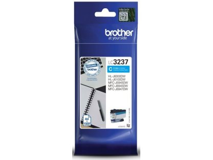 Brother LC3237C - Azurová - originální - inkoustová cartridge - pro Brother HL-J6000DW, HL-J6100DW, MFC-J5945DW, MFC-J6945DW, MFC-J6947DW (LC3237C)