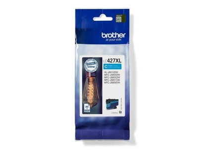 Brother LC427XLC originální cartridge modrá (LC427XLC)