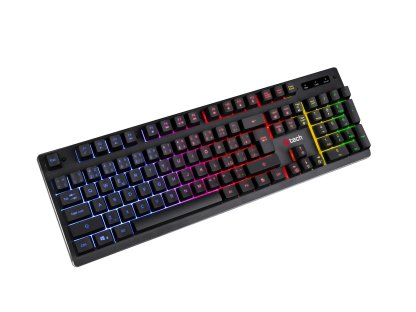 C-TECH klávesnice herní polomechanická Iris - USB, CZ/SK (GKB-08)