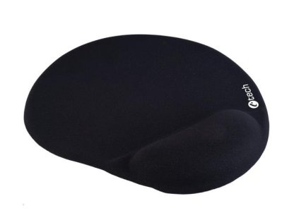 C-TECH podložka pod myš gelová MPG-03, cerná, 240x220mm (MPG-03BK)