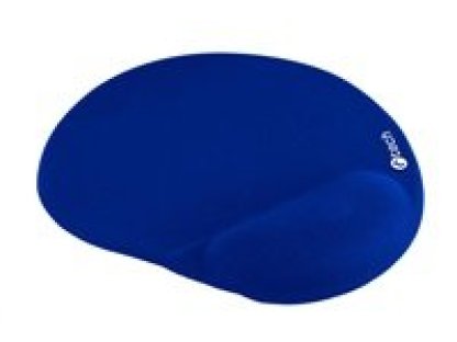 C-TECH podložka pod myš gelová MPG-03, modrá, 240x220mm (MPG-03B)