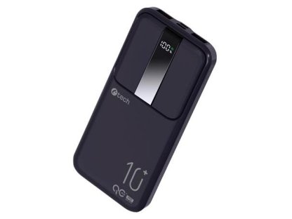 C-TECH Powerbanka 10000mAh, Li-Pol, 22,5W, USB-C/USB-A/micro USB (PBPD-10)