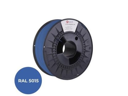 C-TECH tisková struna PREMIUM LINE - PLA, nebeská modrá, RAL5015, 1,75mm, 1kg (3DF-P-PLA1.75-5015)