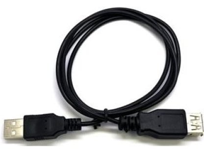 C-TECH USB A-A 3m 2.0 prodlužovací, cerný