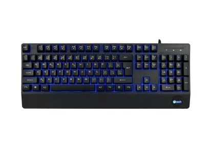 C-TECH USB klávesnice, černá, CZ/SK (KB-104BK)