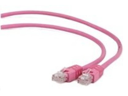 CABLEXPERT 2m Patch kabel Cat5e UTP růžový (PP12-2M/RO)