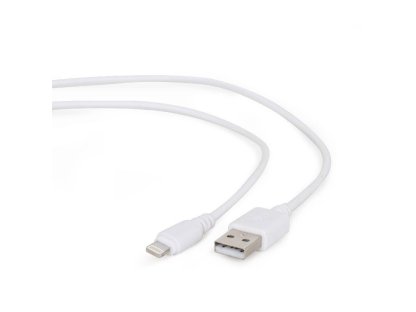 CABLEXPERT USB 2.0 Lightning (IP5 a vyšší) (CC-USB2-AMLM-2M-W)