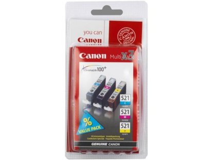 CANON cartridge CLI-521CMY pack (2934B010)