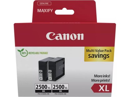 Canon cartridge INK PGI-2500XL/Black/Twinpack / 2500str. (9254B011)