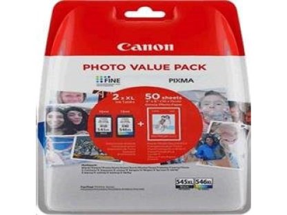Canon cartridge PG-545XL/CL-546XL+ fotopapír GP 501/Multipack/400str. (8286B011)
