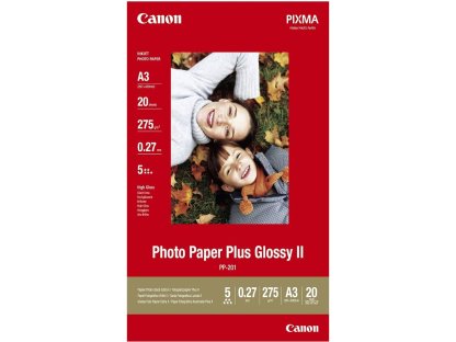 CANON fotopapír PP-201 - A3 - 265g/m2 - 20 listu - lesklý (2311B020)