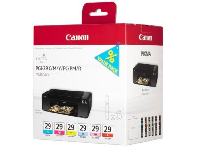 Canon multipack inkoustových náplní PGI-29 CMY/ PC/ PM/ R (4873B005)