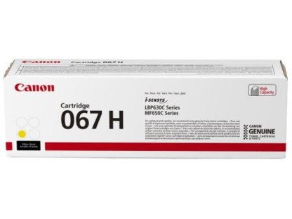 CANON TONER 067H žlutá (2350 str.) (5103C002)