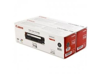 CANON toner 2xCRG-718BK black