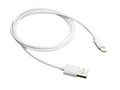 CANYON kabel USB 2.0, A-C, M/M, propojovací, 1m, bílý (CNE-USBC1W)