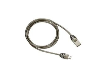 CANYON kabel USB 2.0, A-C, M/M, propojovací, 1m, šedý, kovově opletený (CNS-USBC5DG)