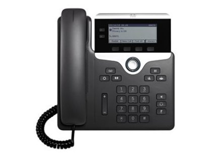 CISCO IP Phone 7821 - Telefon VoIP - SIP, SRTP - 2 linky (CP-7821-K9)