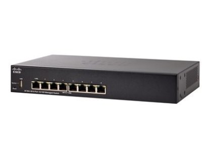 CISCO switch SF350-08, 8porů 10/100 (SF350-08-K9-EU)